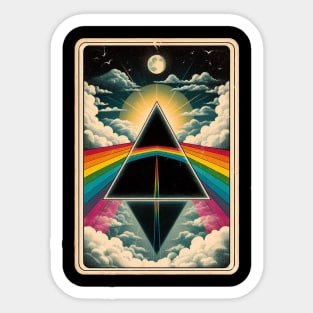 Pink Floyd as Tarot Card Sticker